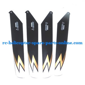 Subotech S902 S903 RC helicopter spare parts todayrc toys listing main blades (Silver)