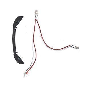 ZLL ZLZN SG105 SG105 PRO SG105 MAX YU1 YU2 YU3 RC drone quadcopter spare parts front LED light and lampshade