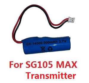 ZLL ZLZN SG105 SG105 PRO SG105 MAX YU1 YU2 YU3 RC drone quadcopter spare parts 3.7V 500mAh battery for transmitter (For SG105 MAX)