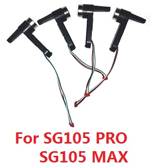 ZLL ZLZN SG105 SG105 PRO SG105 MAX YU1 YU2 YU3 RC drone quadcopter spare parts side motors bar set 4pcs (For SG105 PRO and SG105 MAX)