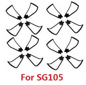 ZLL ZLZN SG105 SG105 PRO SG105 MAX YU1 YU2 YU3 RC drone quadcopter spare parts protection frame set 4sets (For SG105)