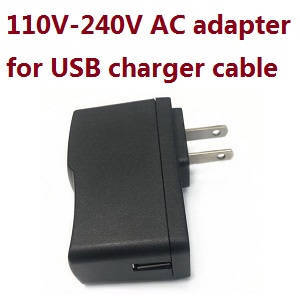 ZLL SG107 Pro RC drone quadcopter spare parts 110V-240V AC Adapter for USB charging cable