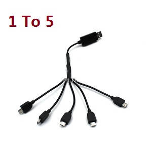 ZLL SG107 Pro RC drone quadcopter spare parts 1 to 5 charger wire