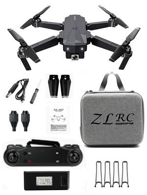SG107 RC drone 4K WIFI dual camera with portable bag and 1 battery RTF