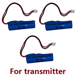 ZLL SG108 Max RC drone quadcopter spare parts 3.7V 500mAh battery for transmitter 3pcs - Click Image to Close