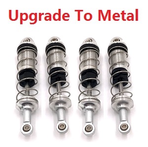 ZLL SG116 SG116PRO SG116MAX RC Car Vehicle spare parts upgrade to metal shock absorber Silver