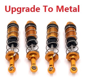 ZLL SG116 SG116PRO SG116MAX RC Car Vehicle spare parts upgrade to metal shock absorber Gold