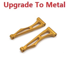 ZLL SG116 SG116PRO SG116MAX RC Car Vehicle spare parts rear upper sway arms upgrade to metal Gold