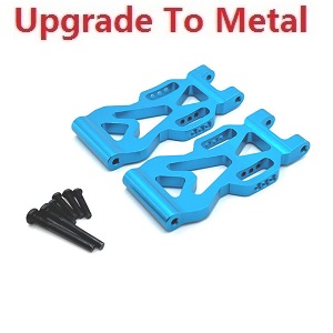 ZLL SG116 SG116PRO SG116MAX RC Car Vehicle spare parts rear lower sway arms upgrade to metal Blue