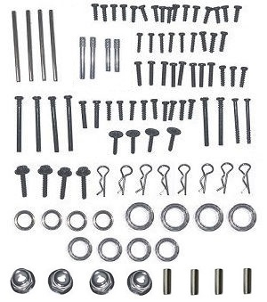 ZLL Beast SG216 SG216PRO SG216MAX RC Car Vehicle spare parts screws set + fixed iron bar + R pin + bearings + M3 nuts