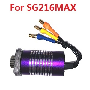 ZLL Beast SG216 SG216PRO SG216MAX RC Car Vehicle spare parts brushless motor + motor seat + motor gear (For SG216MAX) - Click Image to Close
