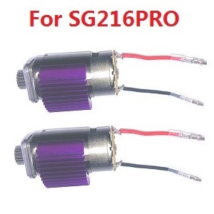 ZLL Beast SG216 SG216PRO SG216MAX RC Car Vehicle spare parts 390 motor assembly with heat sink (For SG216PRO) 2pcs