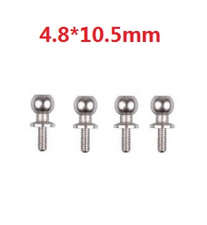 ZLL Beast SG216 SG216PRO SG216MAX RC Car Vehicle spare parts ball head screws 4.8*10.5mm 6113 - Click Image to Close