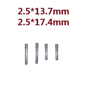 ZLL Beast SG216 SG216PRO SG216MAX RC Car Vehicle spare parts rear upper and lower swing arm shaft pin 6115 6116