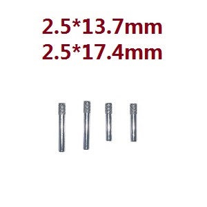 ZLL Beast SG216 SG216PRO SG216MAX RC Car Vehicle spare parts rear upper and lower swing arm shaft pin 6115 6116 ZLL Beast SG216 SG216PRO SG216MAX RC Car Vehicle spare parts rear upper and lower swing arm shaft pin 6115 6116