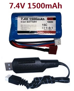 ZLL Beast SG216 SG216PRO SG216MAX RC Car Vehicle spare parts 7.4V 1500mAh battery with USB charger wire set