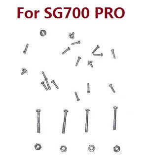 ZLL SG700 Max SG700 Pro RC drone quadcopter spare parts todayrc toys listing screws set (For SG700 PRO)