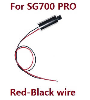 ZLL SG700 Max SG700 Pro RC drone quadcopter spare parts todayrc toys listing main motor Red-Black wire (For SG700 PRO) - Click Image to Close