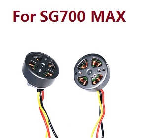 ZLL SG700 Max SG700 Pro RC drone quadcopter spare parts todayrc toys listing brushless motor 2pcs (For SG700 MAX) - Click Image to Close