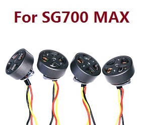 ZLL SG700 Max SG700 Pro RC drone quadcopter spare parts todayrc toys listing brushless motor 4pcs (For SG700 MAX) - Click Image to Close