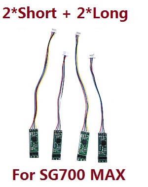 ZLL SG700 Max SG700 Pro RC drone quadcopter spare parts todayrc toys listing ESC board 4pcs (For SG700 MAX) - Click Image to Close