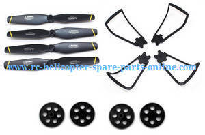 SG700-G RC drone quadcopter spare parts todayrc toys listing main blades + main gears + protection frame set