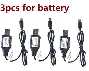 SG700-G RC drone quadcopter spare parts todayrc toys listing USB charger wire 7.4V 3pcs