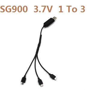 SG900 SG900S ZZZ ZL SG900-S XJL001 XJL002 smart drone RC quadcopter spare parts todayrc toys listing 1 To 3 charger wire (SG900 3.7V)