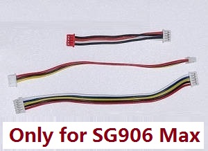 SG906 MAX Xinlin X193 CSJ X7 Pro 3 Max RC drone quadcopter spare parts todayrc toys listing gimbal and camera wire plug