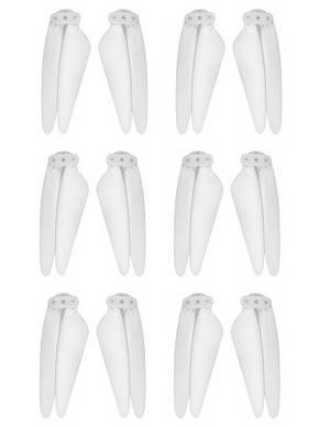 ZLRC ZLL Beast 3+ SG906 MAX1 Xinlin X193 CSJ X7 Pro 3 Max1 RC drone quadcopter spare parts todayrc toys listing main blade White 3sets