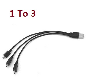 SG906 MAX Xinlin X193 CSJ X7 Pro 3 Max RC drone quadcopter spare parts todayrc toys listing 1 to 3 USB charger wire