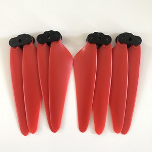 ZLRC ZLL Beast 3+ SG906 MAX1 Xinlin X193 CSJ X7 Pro 3 Max1 RC drone quadcopter spare parts main blades Red