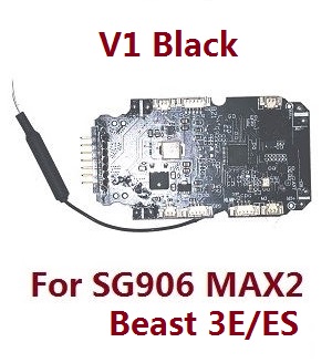 ZLL SG906 MAX2 Beast 3 E ES RC drone quadcopter spare parts PCB receiver power board (V1 Black)