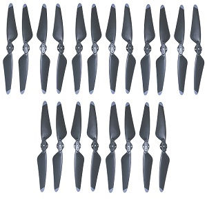 ZLL SG906 MAX2 Beast 3 E ES RC drone quadcopter spare parts main blades propellers (Black-Gray) 5sets
