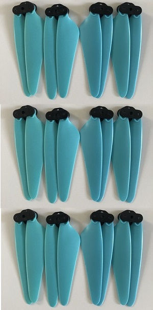 ZLL SG906 MAX2 Beast 3 E ES RC drone quadcopter spare parts main blades propellers (Blue) 3sets