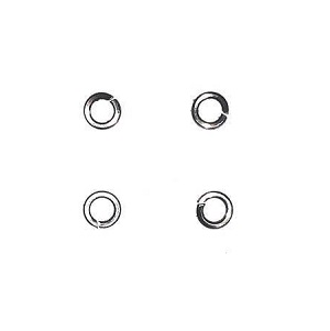 ZLL SG906 MAX2 Beast 3 E ES RC drone quadcopter spare parts small metal ring set - Click Image to Close