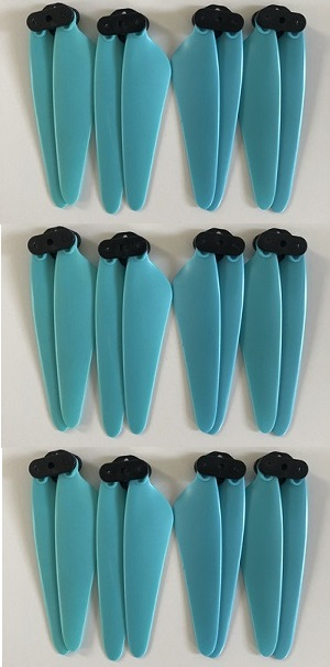 ZLL SG906 MAX3 Beast 3 EVO RC drone quadcopter spare parts propellers main blades 3sets Blue