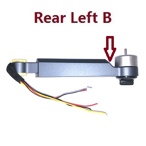 ZLL SG906 MAX3 Beast 3 EVO RC drone quadcopter spare parts side motor bar (Rear left B)