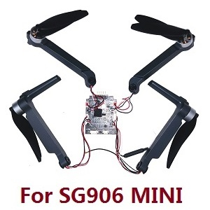 ZLL SG906 MINI SG906 MINI SE RC drone quadcopter spare parts side motor bar module with PCB board assembly (For SG906 MINI)