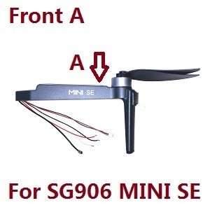 ZLL SG906 MINI SG906 MINI SE RC drone quadcopter spare parts side motor bar module Front A (For SG906 MINI SE)