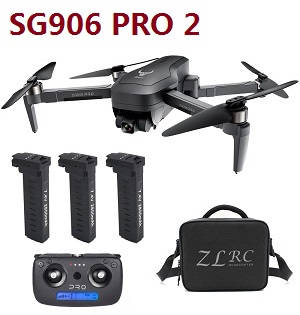 SG906 PRO 2 Xinlin X193 CSJ X7 Pro 2 RC drone with 3 battery and portable bag RTF