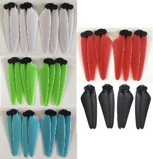 SG906 PRO 2 Xinlin X193 CSJ X7 Pro 2 RC drone quadcopter spare parts main blades Red + Blue + Black + Green + White 5 colors