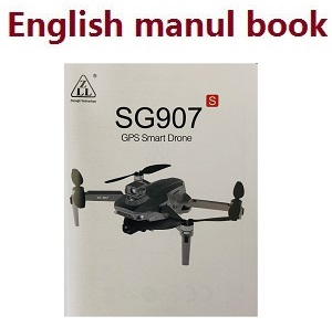 ZLL SG907S RC drone quadcopter spare parts English manual book