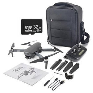 SG908 RC drone with portable bag 32G card and 1 battery RTF