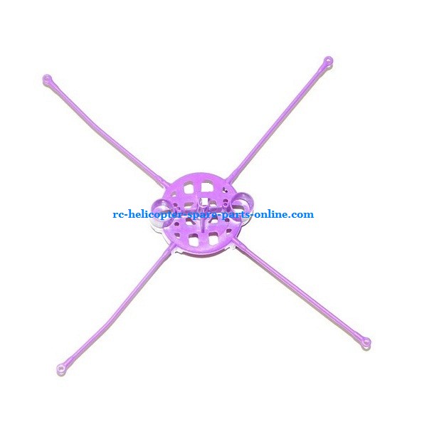 SH 6041 6041A 6041B Fly Ball spare parts todayrc toys listing X shape base (Purple)