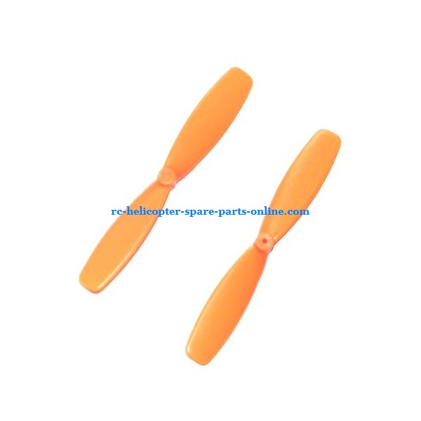 SH 6047 6047A UFO 6047B Scorpion spare parts todayrc toys listing main blades (Upper + Lower Yellow)