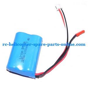 SH 8827 8827-1 RC helicopter spare parts todayrc toys listing battery 7.4V 1100MAH JST plug