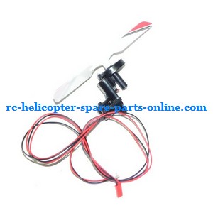 SH 8828 8828-1 8828L RC helicopter spare parts todayrc toys listing tail blade + tail motor + tail motor deck (Red)