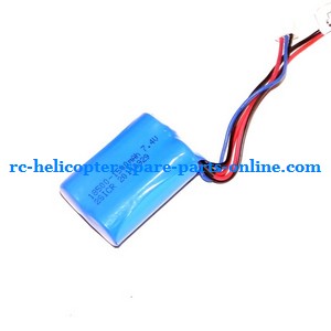 SH 8828 8828-1 8828L RC helicopter spare parts todayrc toys listing battery 7.4V 1100MAH JST plug