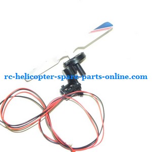 SH 8828 8828-1 8828L RC helicopter spare parts todayrc toys listing tail blade + tail motor + tail motor deck (Blue)